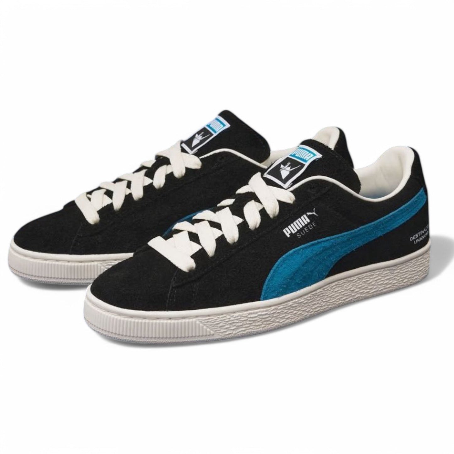 PUMA CLASSIC SUEDE BLACK BLUE